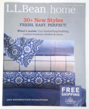 LL Bean Catalog 2015 Fall Home Bedding Bestselling Coziest Womens Clothing Decor - £7.35 GBP