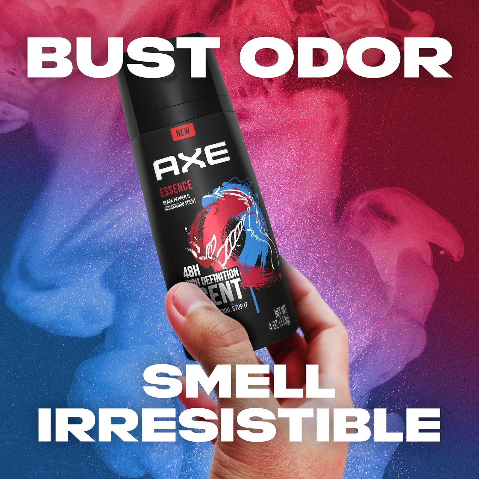 AXE Body Spray Deodorant For Long Lasting Odor Protection Essence Black Pepper