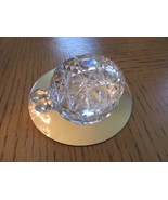 Waterford Crystal Faceted Turtle Paperweight 4.25&quot;L Signed Ireland - €23,73 EUR