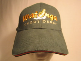 Men&#39;s Cap WATONGA TROUT DERBY (Oklahoma) Size: Adjustable [Z164b] - $20.73