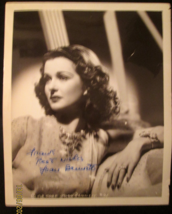JOAN BENNETT: ACTRESS (SCARLET STREET) ORIG,SIGN AUTOGRAPH PHOTO (CLASSIC) - $593.99