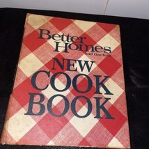 Vintage 1968 Better Homes &amp; Gardens New Cook Book 5 Ring Binder Cookbook  - £8.29 GBP