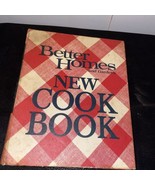 Vintage 1968 Better Homes & Gardens New Cook Book 5 Ring Binder Cookbook  - $10.61