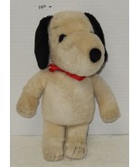 Vintage 1968 Peanuts Gang Snoopy 10&quot; Plush Stuffed Animal Rare VHTF - $911.28 MXN