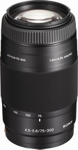 Sony Alpha Digital Slr Camera With Sony 75-300Mm F/4, 5, Or 6 Compact Super - £109.83 GBP