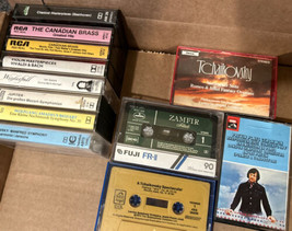 Lotto Di 12 Cassette Classica Mozart Beethoven Tchaikovsky + Assortito - $19.46