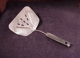 Vintage Foley Wide Slotted Pancake Flipper Spatula, Stainless Steel - £7.97 GBP