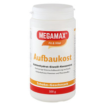  MEGAMAX Aufbaukost Chocolate Powder 500 grams - £77.07 GBP