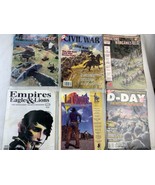 Vintage Lot 6 Strategy Military Miniture War games Back Issue Magazines - $24.74