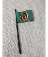 Vintage GI Joe Headquarters Command Center Flag USA Logo 1983 Part ARAH - $5.00