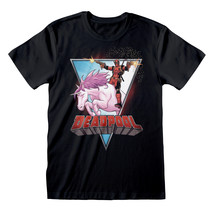 Marvel Comics Deadpool Unicorn Rider  Official Tee T-Shirt Mens Unisex - £25.29 GBP