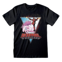 Marvel Comics Deadpool Unicorn Rider  Official Tee T-Shirt Mens Unisex - £24.16 GBP