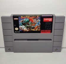 Street Fighter II (SNES, 1992) Super Nintendo Tested &amp; Authentic Cartridge - £12.19 GBP