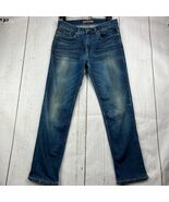 Joe&#39;s 31x30 Straight Fit Faded Mid Rise Jeans Pants Denim Blue Men Cotton - $548.16 MXN