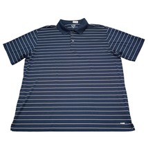 Champion Shirt Mens XL Extra Blue White Golf Polo Light Stretch Outdoor ... - £18.18 GBP