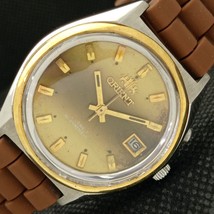 Vintage Orient Winding 48320 Japan Mens Date Original Dial Watch 621b-a413600 - £22.38 GBP