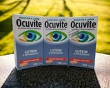 *3 Pk* Bausch &amp; Lomb Ocuvite Vitamin with Lutein Tablets - 120 Ct. Exp 0... - £24.92 GBP