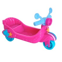 2010 Hasbro My Little Pony Scooter Pink Blue Tricycle Cart MLP 4in - £6.38 GBP
