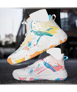 Albwa Women&#39;s US 6.5 Basketball Shoes Multicolor Lace-Up Athletic Sneakers - $48.99