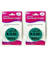 LOT OF 2 Allary Craft &amp; Sew Hand Needle Compact, 30 Count - $165.31 MXN