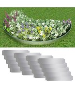 vidaXL Lawn Fence 20 pcs Galvanised Steel 39.4x7.9&quot; (4x142668) - $515.95 CAD