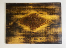 1 Wine Wood Panel Inglenook Rutherford, Napa Valley Vintage CRATE BOX SI... - £12.45 GBP