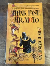 Think Fast, Mr Moto By John P Marquand Asian Crime Pulp Vintage Pb 1958 - £7.17 GBP