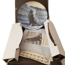 Collectible Plate: Snowy Owl - £24.39 GBP