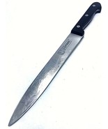 Vintage Kitchen Knife L.C. Germain Rostfrei Edelstahl 8&quot; Blade Wood Handle - $168.40 MXN