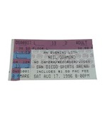 Neil Diamond Concert Ticket Stub August 17 1996 San Diego Sports Arena - $192.06 MXN