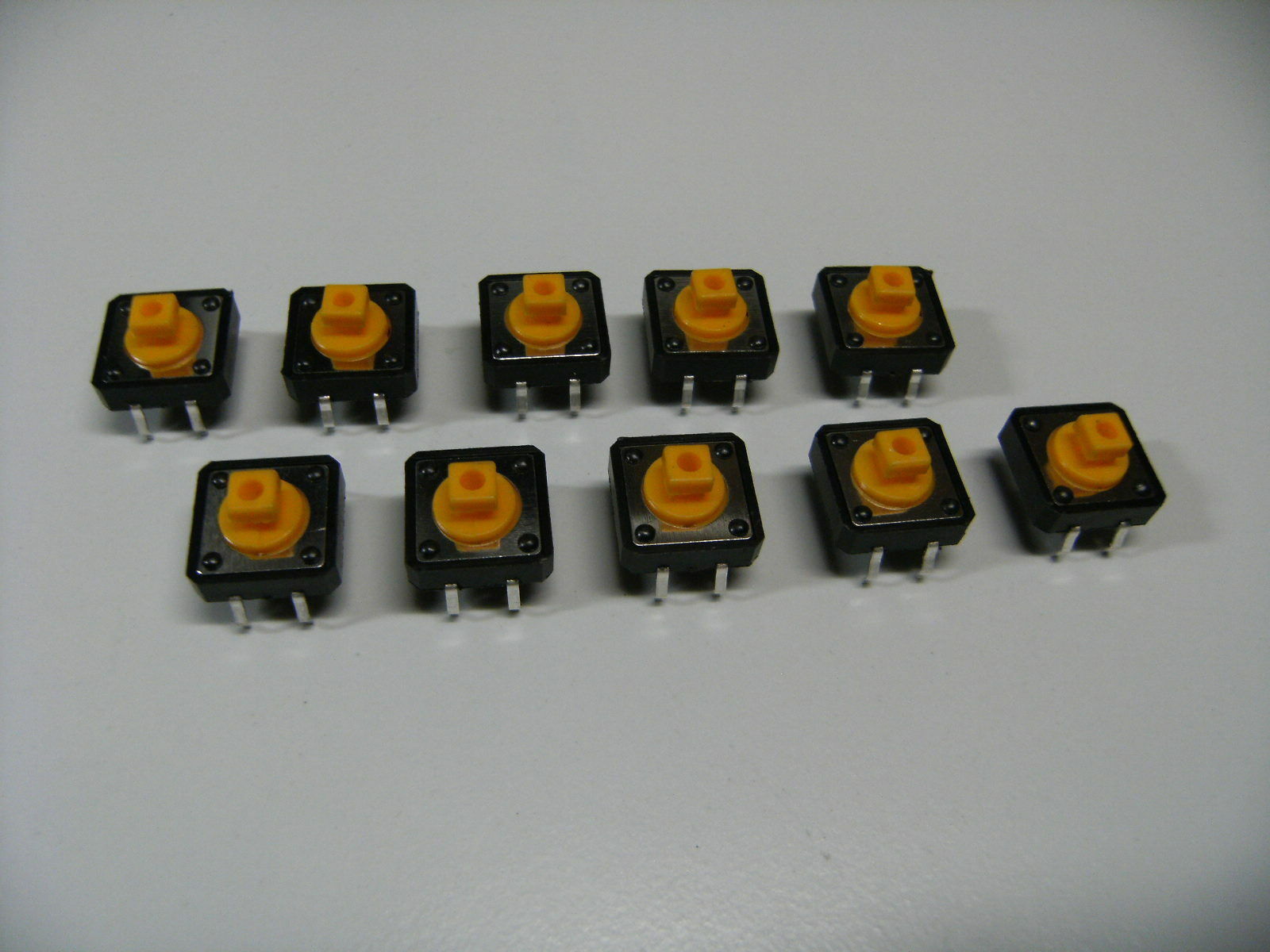 Primary image for 10x Pack Lot 12x7.3 mm 4 Pins 4P Push Tact Tactile Momentary Micro Button Switch