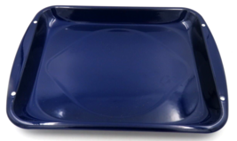 Cobalt Blue Enamelware Oven Broiler Roasting Pan NO LID 16.5&quot; x 12&quot; - $331.23 MXN