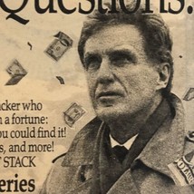 Unsolved Mysteries Tv Guide Print Ad Robert Stack TPA8 - £4.67 GBP