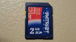 2GB Patriot SD Secure Digital Flash Memory Card - £7.77 GBP