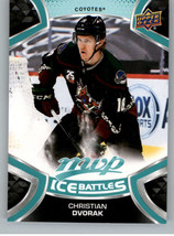 2021-22 Upper Deck MVP Ice Battles #IB-141 Christian Dvorak NM-MT - £2.73 GBP