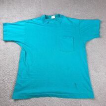 Vintage BVD Premium Series Adult Large L Front Pocket Casual T-shirt Blank - €11,32 EUR