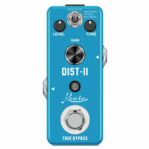Rowin Distortion II Guitar Effect Pedal Mini Analog Solo true Bypass Pedal ✅New - £15.67 GBP+