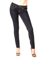 Silver Jeans - AIKO LOW-RISE SKINNY - DARK BLUE DENIM - SST439 -  (34x29) - $15.25