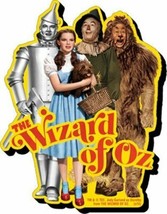 The Wizard of Oz Movie Cast and Name Logo Chunky 3-D Die-Cut Magnet, NEW... - £4.64 GBP