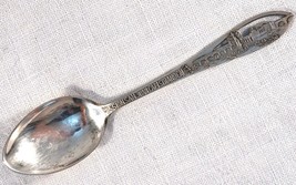 Sterling Silver Souvenir Spoon Mission San Juan Capistrano by Charles M Robbins - £21.09 GBP
