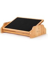 Strongtek Ergonomic Rocking Foot Rest For Under Desk, Adjustable Foot St... - $65.40 CAD