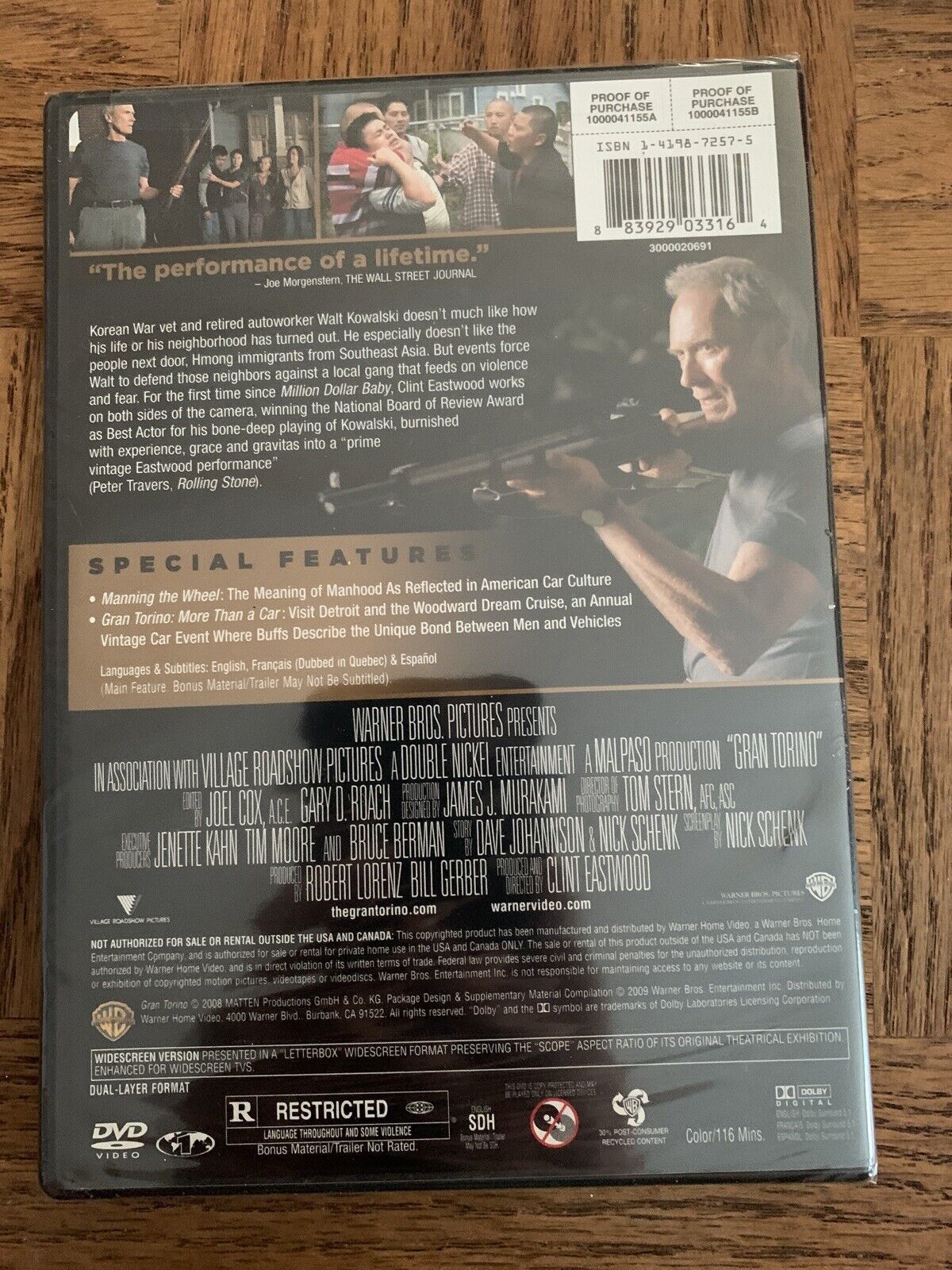Gran Torino DVD Item image 3