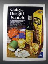 1970 Cutty Sark Scotch Ad - The Gift Scotch - $18.49