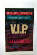 Michael Jackson Bad Backstage Pass Original 1987 VIP Concert World Tour Pepsi - £23.16 GBP