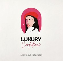 Luxury Confidence Skin Care Nozzles And Filters Kit Blackhead Removal BN... - $24.99