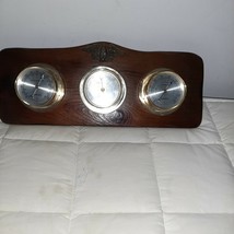 Vintage Springfield Barometer/Thermometer/Humidity Eagle Emblem Made in USA - $24.20