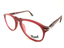 New Persol 9649-V 9021 Matte Granato 52mm Rx-able Men&#39;s Women&#39;s Eyeglasses Frame - £134.43 GBP