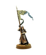 LOTR Galadhrim Banner Bearer 1x Hand Painted Miniature Metal Elven Stand... - £33.18 GBP
