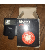 VIVITAR AUTO THYRISTOR 225 FLASH, UNTESTED, CLEAN, AS IS with original box - $9.00