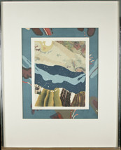 &quot;PICTOGRAPH II&quot; By Rebecca Riley Signed Limited Edition #3/6 Lithograph - £735.67 GBP